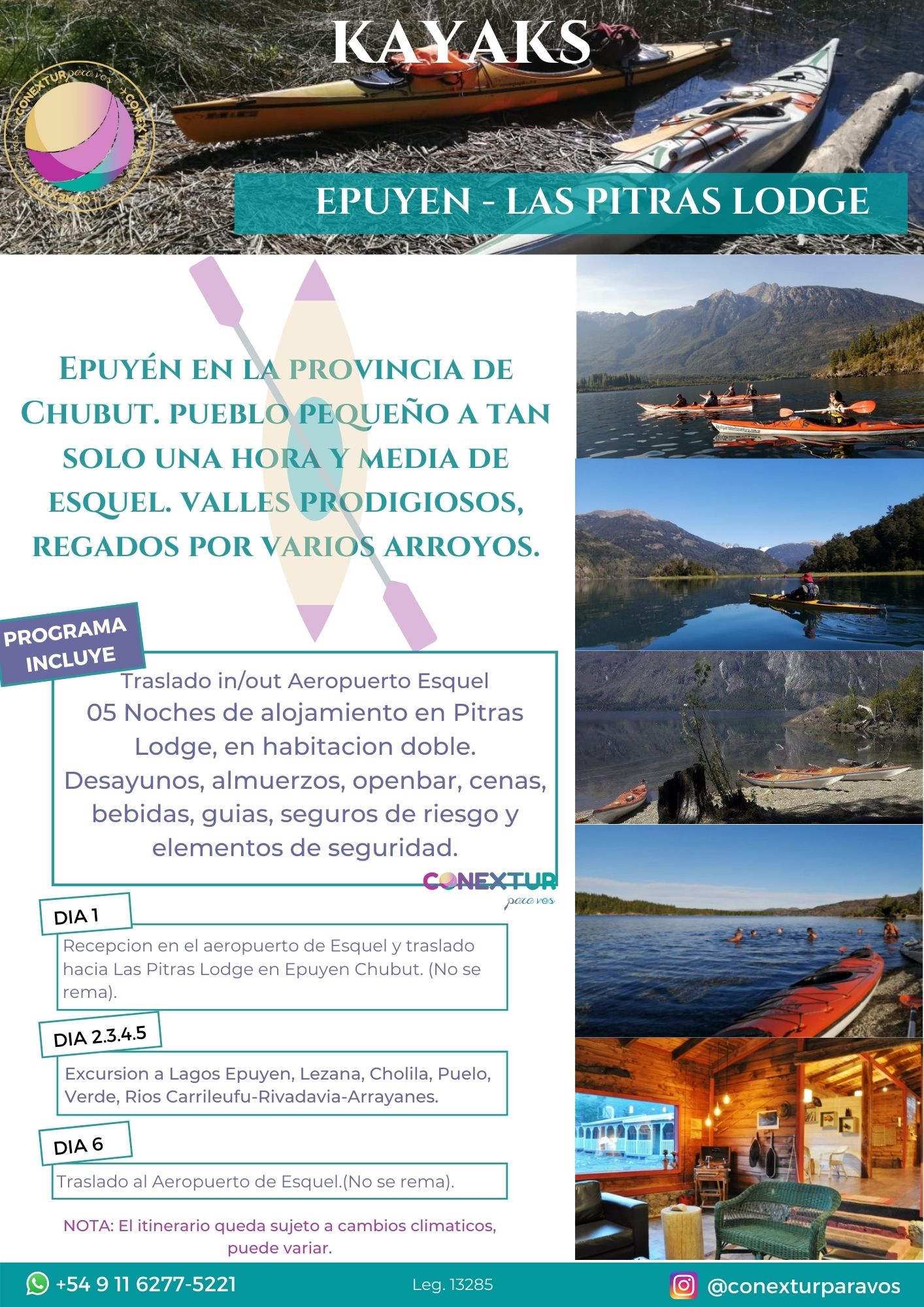 KAYAK EN EPUYEN